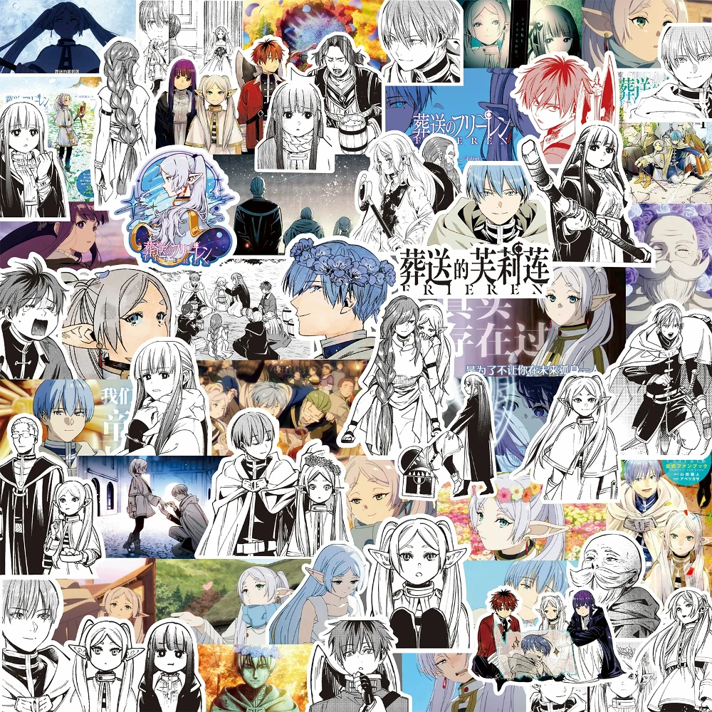 75Pcs Animation Frieren Beyond Journey End Pvc Tickers Frieren Himmel Fern Yubei Diy Suitcase Water Cup Decoration Decals
75Pcs Animation Frieren Beyond Journey End Pvc Tickers Frieren Himmel Fern Yubei Diy Suitcase Water Cup Decoration Decals