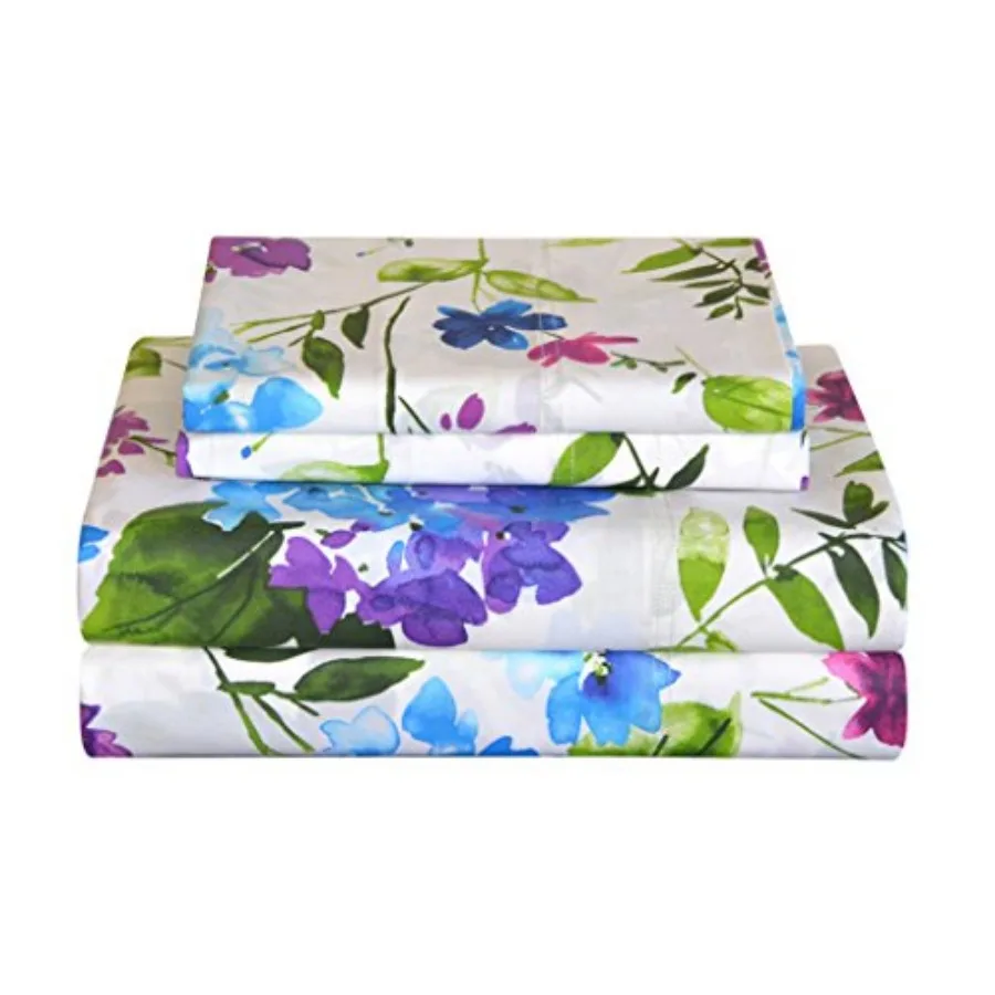 Bedding 4 Pieces Queen 100% Cotton Percale Sheets- Printed Bed Sheet and Pillowcase Sets- Soft Cotton Bed Sheets Set- Fits Matt
Bedding 4 Pieces Queen 100% Cotton Percale Sheets- Printed Bed Sheet and Pillowcase Sets- Soft Cotton Bed Sheets Set- Fits Matt