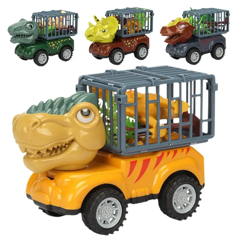 Dinosaur Truck Toy 4 Set Dinosaur Playset Toys Excavator Game Push And Go Transporter Activity Vehicle Playset For Kids Over 3
Dinosaur Truck Toy 4 Set Dinosaur Playset Toys Excavator Game Push And Go Transporter Activity Vehicle Playset For Kids Over 3