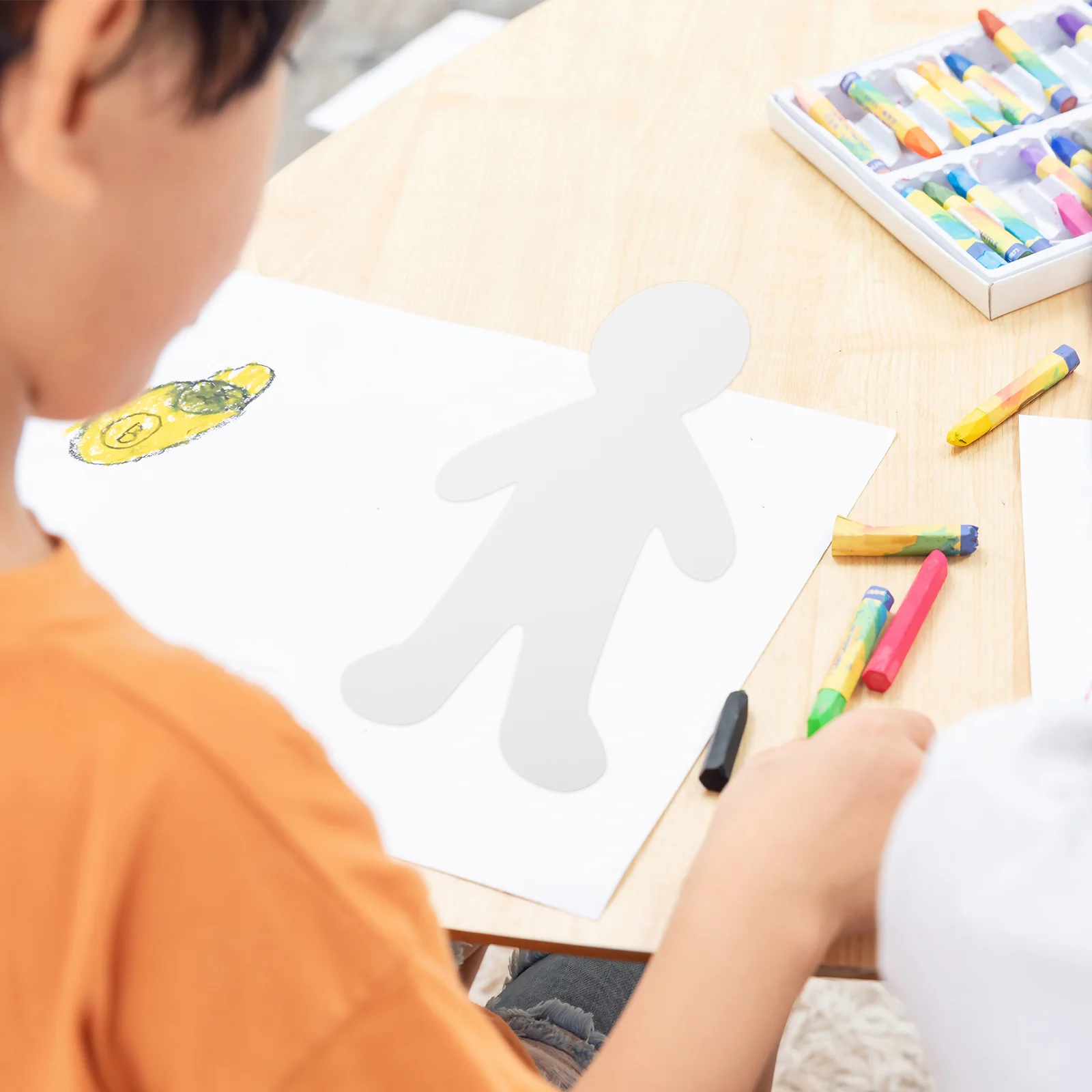 20pcs White Cardboard Cutouts Blank Human Shapes For Kids Diy Craft Projects Art Activity School Classroom Decoration Handmade
20pcs White Cardboard Cutouts Blank Human Shapes For Kids Diy Craft Projects Art Activity School Classroom Decoration Handmade