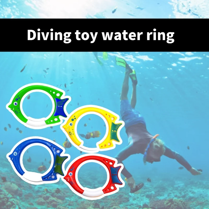 A1A2 Diving Rings Pool Toy, 4Pcs Colorful Pool Rings for Kids, Underwater Training Pool Diving Rings Swimming Pool Rings Toy
A1A2 Diving Rings Pool Toy, 4Pcs Colorful Pool Rings for Kids, Underwater Training Pool Diving Rings Swimming Pool Rings Toy