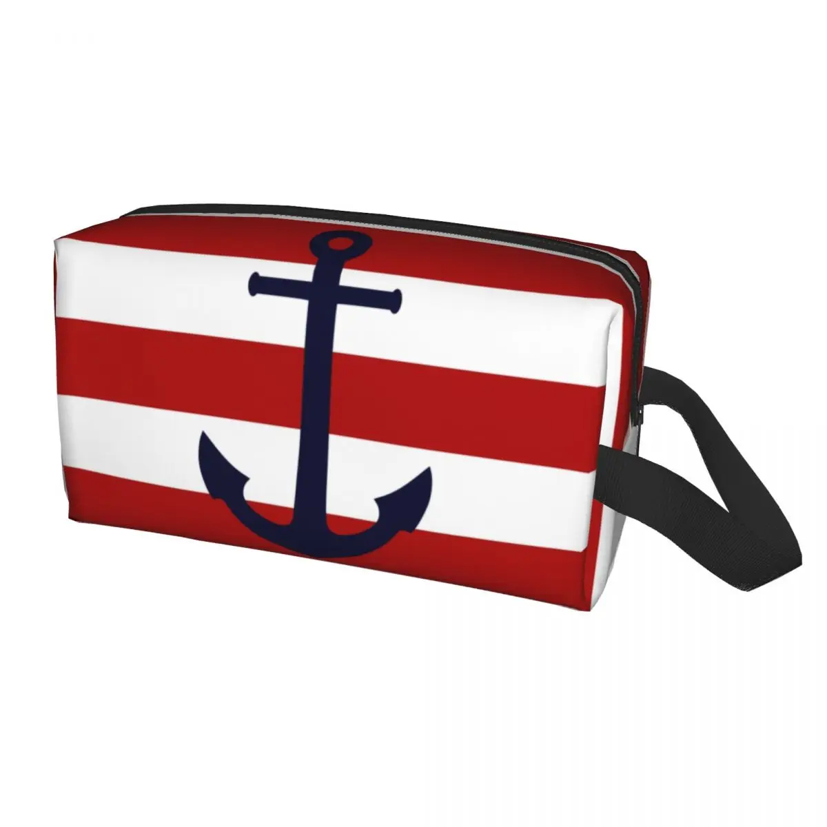 Custom Nautical Navy Blue Anchor On Red Stripes Toiletry Bag Sailing Sailor Cosmetic Makeup Lady Beauty Storage Dopp Kit Box
Custom Nautical Navy Blue Anchor On Red Stripes Toiletry Bag Sailing Sailor Cosmetic Makeup Lady Beauty Storage Dopp Kit Box