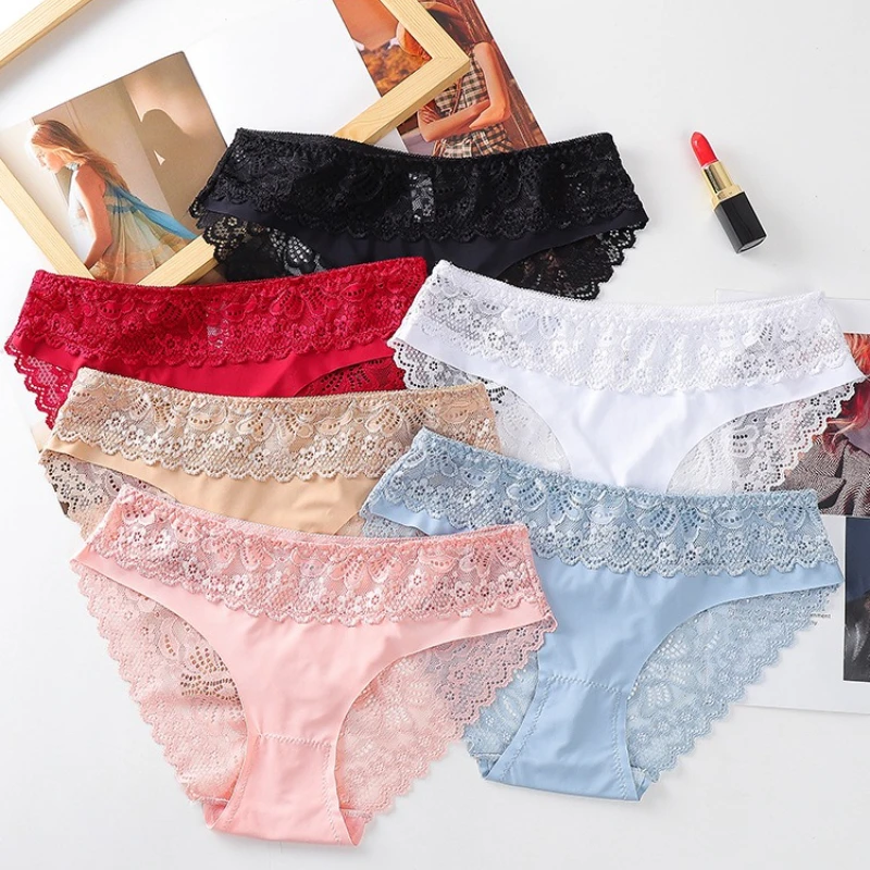 2025 new Women's Lace Underwear Sexy Panties Set Intimate Lingerie Lace Nylon Erotic Briefs Transparent Pantie Female
2025 new Women's Lace Underwear Sexy Panties Set Intimate Lingerie Lace Nylon Erotic Briefs Transparent Pantie Female