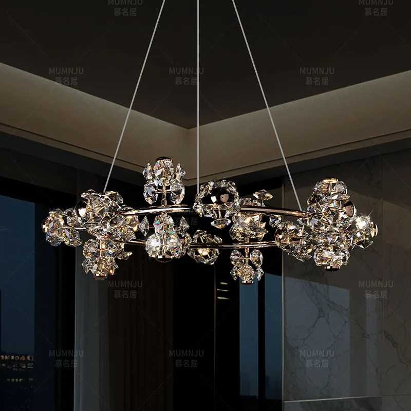 Home decoration: Dining room chandelier, luxurious crystal chandelier, living room ceiling lamp, LED ceiling lamp, indoor lighti
Home decoration: Dining room chandelier, luxurious crystal chandelier, living room ceiling lamp, LED ceiling lamp, indoor lighti