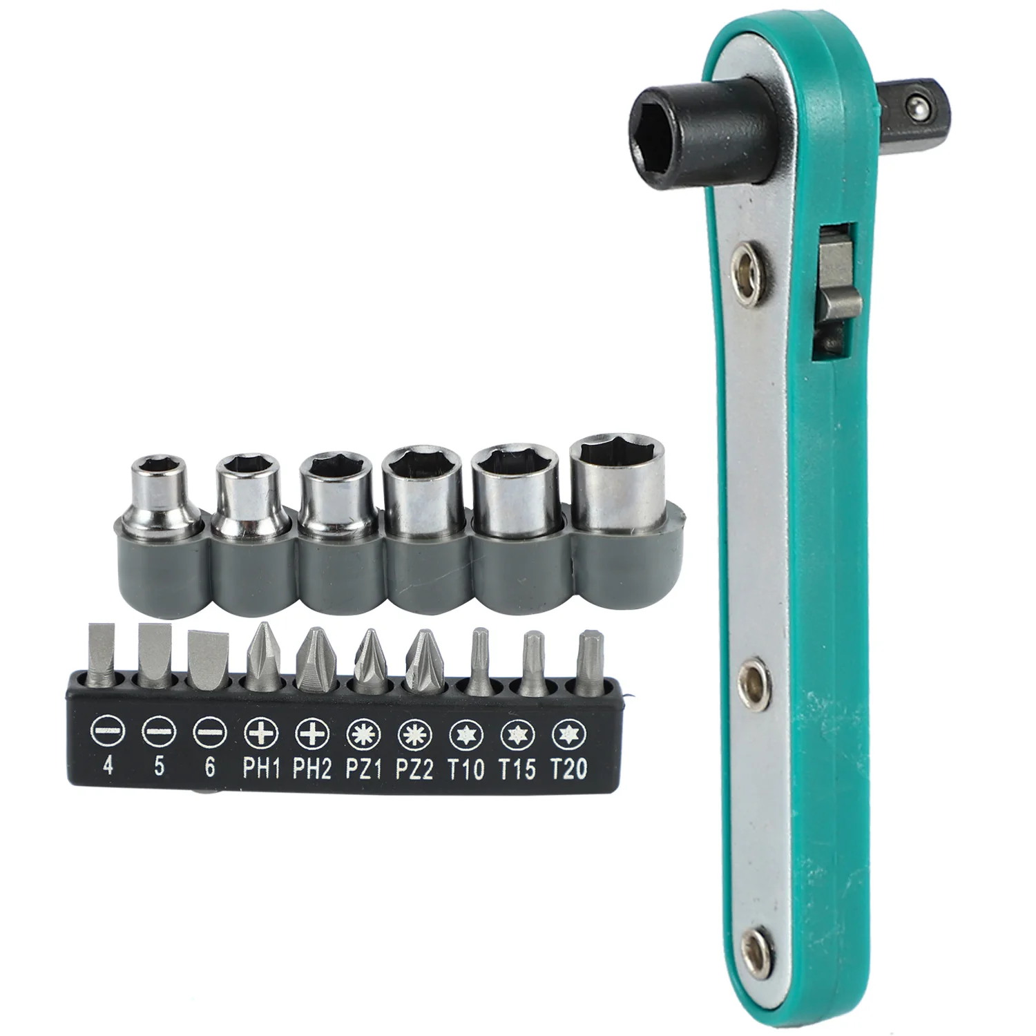 17 In 1 Chrome Vanadium Steel Wrench Driver Set Torx Screwdriver Set Ratchet Socket Torque Wrench Screw Bit Flat Bits Socket
17 In 1 Chrome Vanadium Steel Wrench Driver Set Torx Screwdriver Set Ratchet Socket Torque Wrench Screw Bit Flat Bits Socket