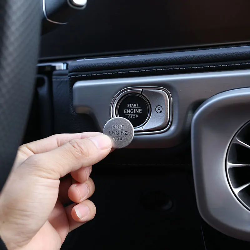 For Mercedes BenzG Class W463 19-20 GLE GLS W167 X167 20-21 Aluminum Car ENGINE START STOP Switch Button Sticker Car Accessories
For Mercedes BenzG Class W463 19-20 GLE GLS W167 X167 20-21 Aluminum Car ENGINE START STOP Switch Button Sticker Car Accessories