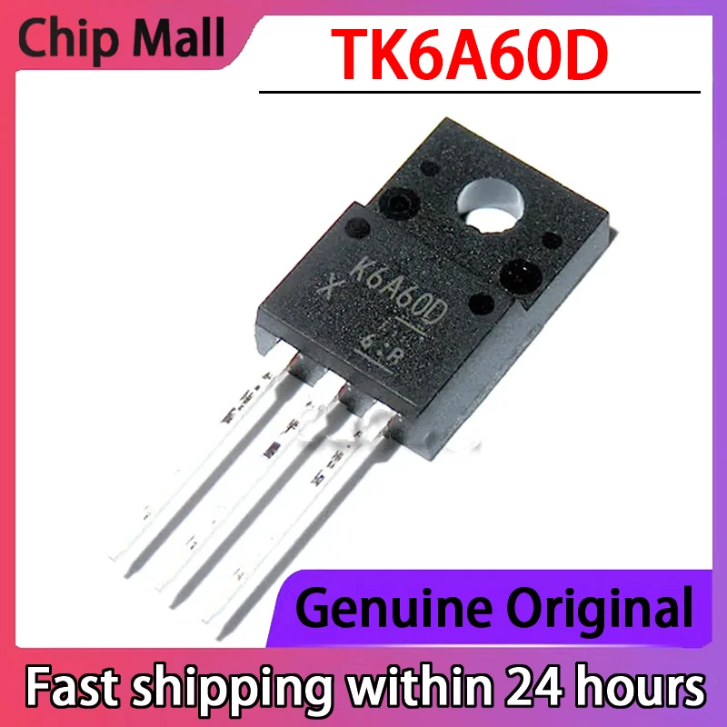 10 шт. новый оригинальный TK6A60D K6A60D встроенный TO220F N-канальный микросхема MOSFET IC
10 шт. новый оригинальный TK6A60D K6A60D встроенный TO220F N-канальный микросхема MOSFET IC