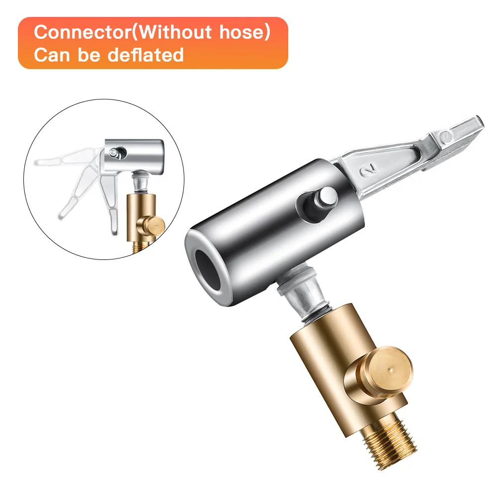 Portable Inflatable Pump for Car Tire Air Chuck Compressor Tire Inflator Tire Chuck with Barb Connector for Hose Repair
Portable Inflatable Pump for Car Tire Air Chuck Compressor Tire Inflator Tire Chuck with Barb Connector for Hose Repair