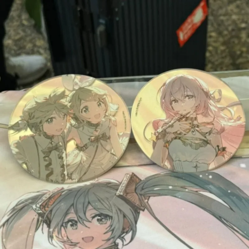 Новый значок Хацунэ Мику Хацунэ Мику-Проект ДВА-Аниме Периферийное творчество Симфония Жесть Брошь Школьный портфель Украшение комнаты
Новый значок Хацунэ Мику Хацунэ Мику-Проект ДВА-Аниме Периферийное творчество Симфония Жесть Брошь Школьный портфель Украшение комнаты