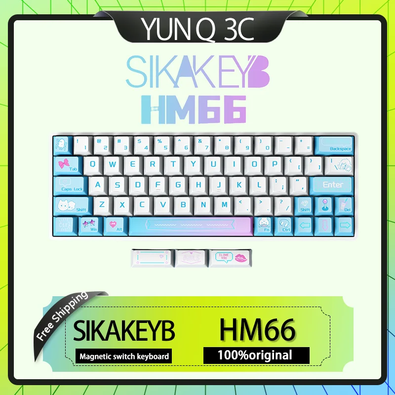 Sikakeyb Yamamoto Hm66 Magnetic Switch Keyboard Wired Mechanical Keyboard 66 Key Esports Gaming Keyboard Accessories Gift
Sikakeyb Yamamoto Hm66 Magnetic Switch Keyboard Wired Mechanical Keyboard 66 Key Esports Gaming Keyboard Accessories Gift
