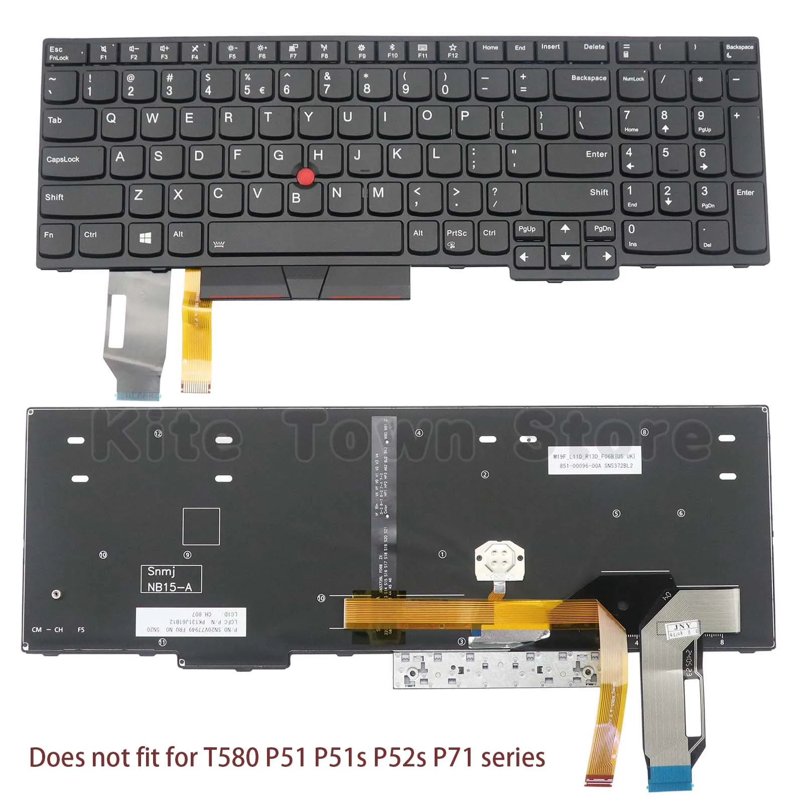 Новая клавиатура с подсветкой для ноутбука с американской раскладкой для Lenovo Thinkpad E580 E585 E590 E595 L580 L590 T590 P52 P53 P53s P72 P73
Новая клавиатура с подсветкой для ноутбука с американской раскладкой для Lenovo Thinkpad E580 E585 E590 E595 L580 L590 T590 P52 P53 P53s P72 P73