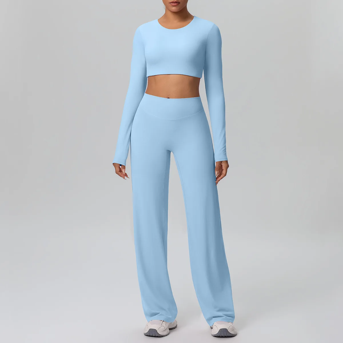 MIML 2026 New Pure Color Double-Sided Brushed Naked Feel Tight Wide Leg Sports Yoga Suit Set Running Fitness Two-Piece Set
MIML 2026 New Pure Color Double-Sided Brushed Naked Feel Tight Wide Leg Sports Yoga Suit Set Running Fitness Two-Piece Set