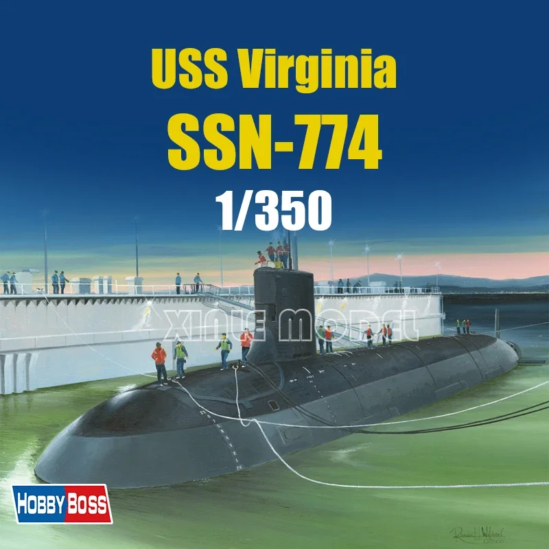 Trumpeter Plastic Assembled Ship Model Kit 83513 Virginia Attack Nuclear Submarine Model 1/350
Trumpeter Plastic Assembled Ship Model Kit 83513 Virginia Attack Nuclear Submarine Model 1/350