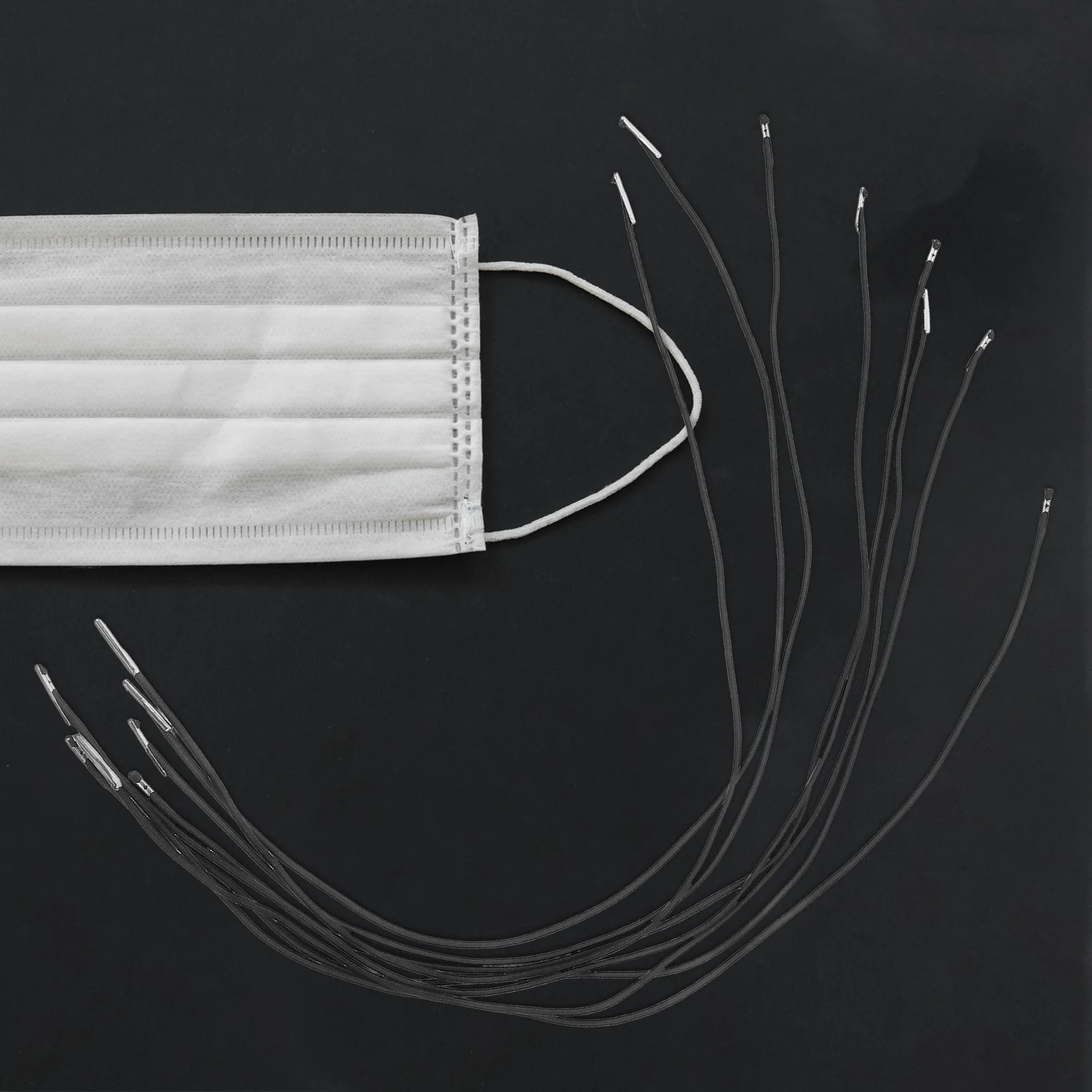 30 Pcs Elastic Cord Ropes Replacement Drawstring Round Elastic String Masks Hats Polyester Strong Durability Versatile
30 Pcs Elastic Cord Ropes Replacement Drawstring Round Elastic String Masks Hats Polyester Strong Durability Versatile