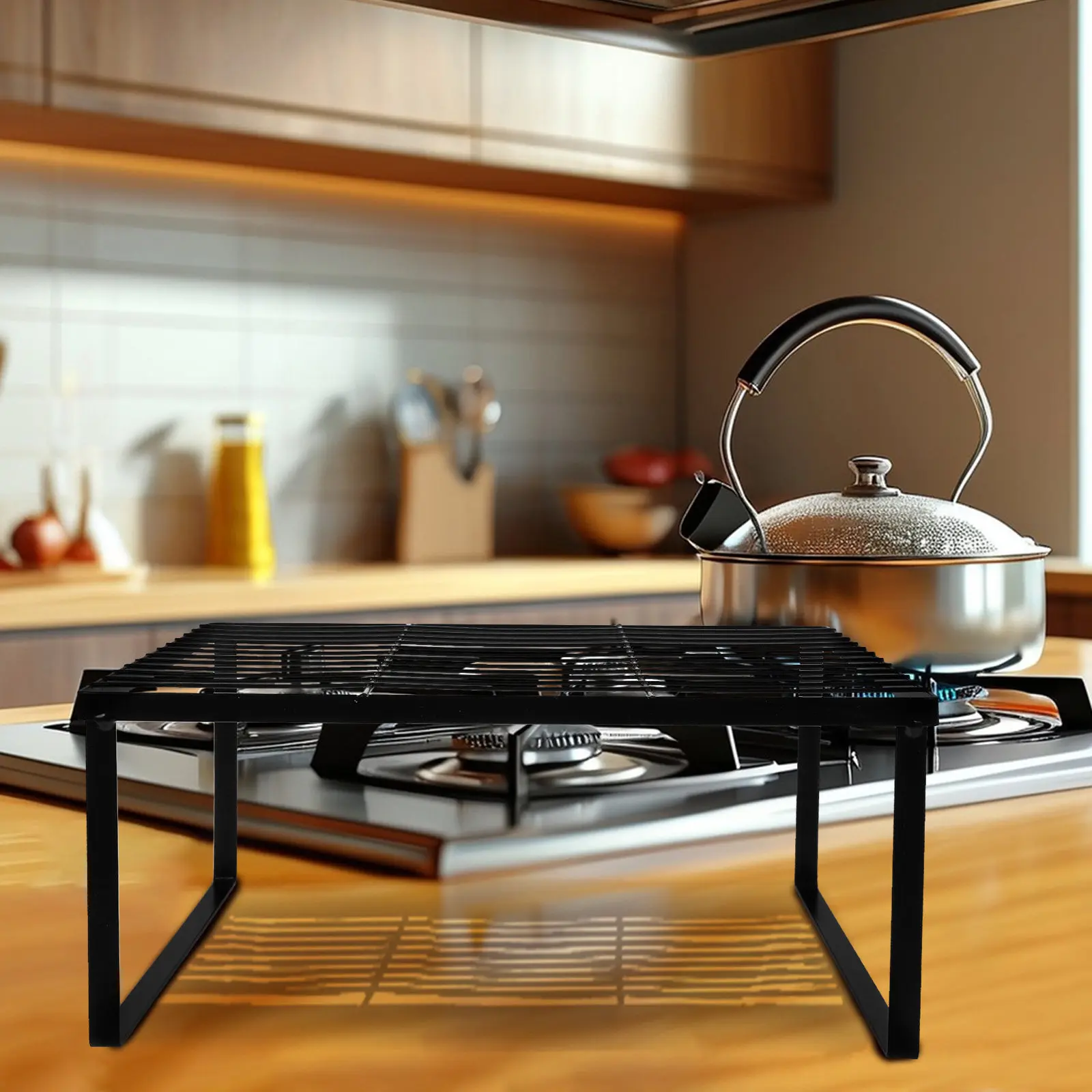Induction Cooker Bracket Stove Cover Board Metal Rack Kitchen Storage Rack Multipurpose Stand Gas Stove Cover for Home Use
Induction Cooker Bracket Stove Cover Board Metal Rack Kitchen Storage Rack Multipurpose Stand Gas Stove Cover for Home Use