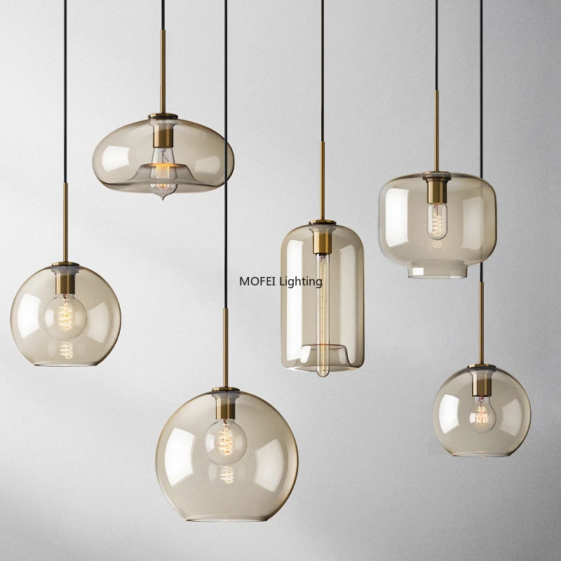 Art Industrial Retro E27 Glass Pendant Light Nordic Loft Chandelier Kitchen Restaurant Minimalist Hanging Lamp Suspension LED
Art Industrial Retro E27 Glass Pendant Light Nordic Loft Chandelier Kitchen Restaurant Minimalist Hanging Lamp Suspension LED