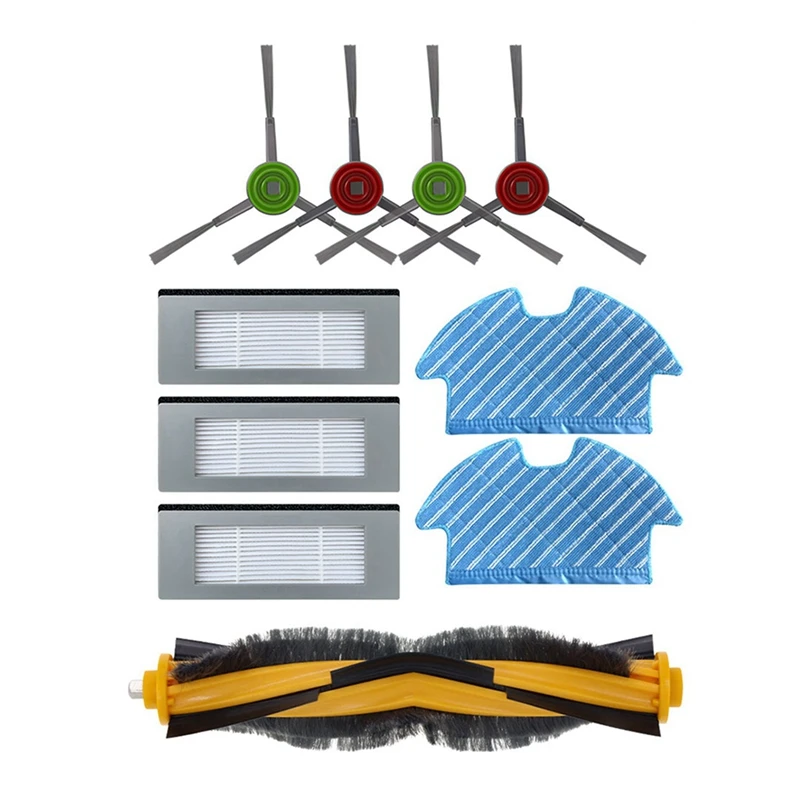 5Set Main Side Brush Hepa Filter Mop Cloth For Ecovacs Deebot OZMO 900 DN5G 905 Robotic Vacuum Cleaner
5Set Main Side Brush Hepa Filter Mop Cloth For Ecovacs Deebot OZMO 900 DN5G 905 Robotic Vacuum Cleaner