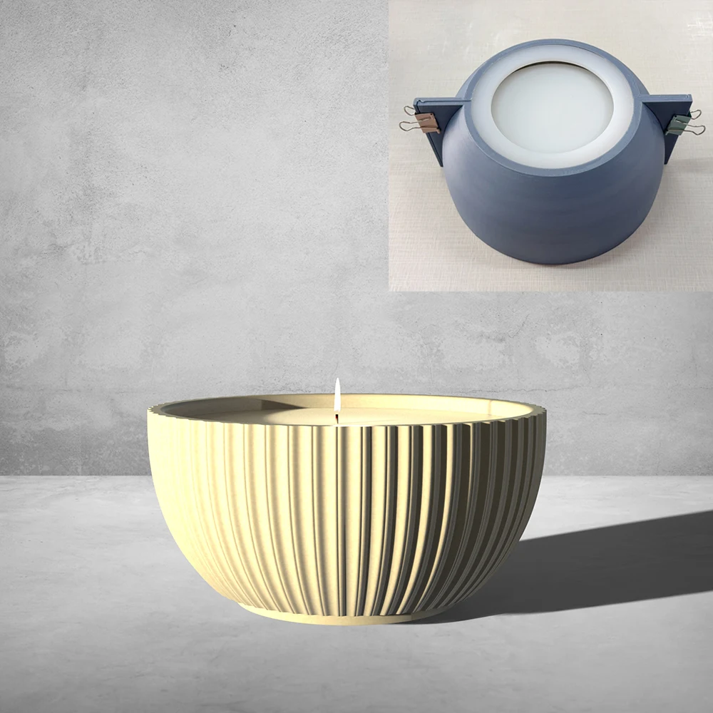 Silicone Mold For Concrete Large Bowl,Cement Large Candle Jar, Room Storage Bowl, Jesmonite Handmade Mould
Silicone Mold For Concrete Large Bowl,Cement Large Candle Jar, Room Storage Bowl, Jesmonite Handmade Mould