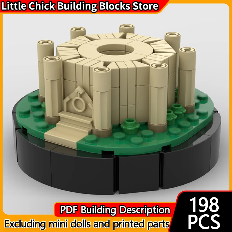 Средневековый замок, модель MOC, строительные кирпичи, Италия, восьмиугольный замок, модульная технология, детские праздничные подарки, сборка игрушек, костюм
Средневековый замок, модель MOC, строительные кирпичи, Италия, восьмиугольный замок, модульная технология, детские праздничные подарки, сборка игрушек, костюм