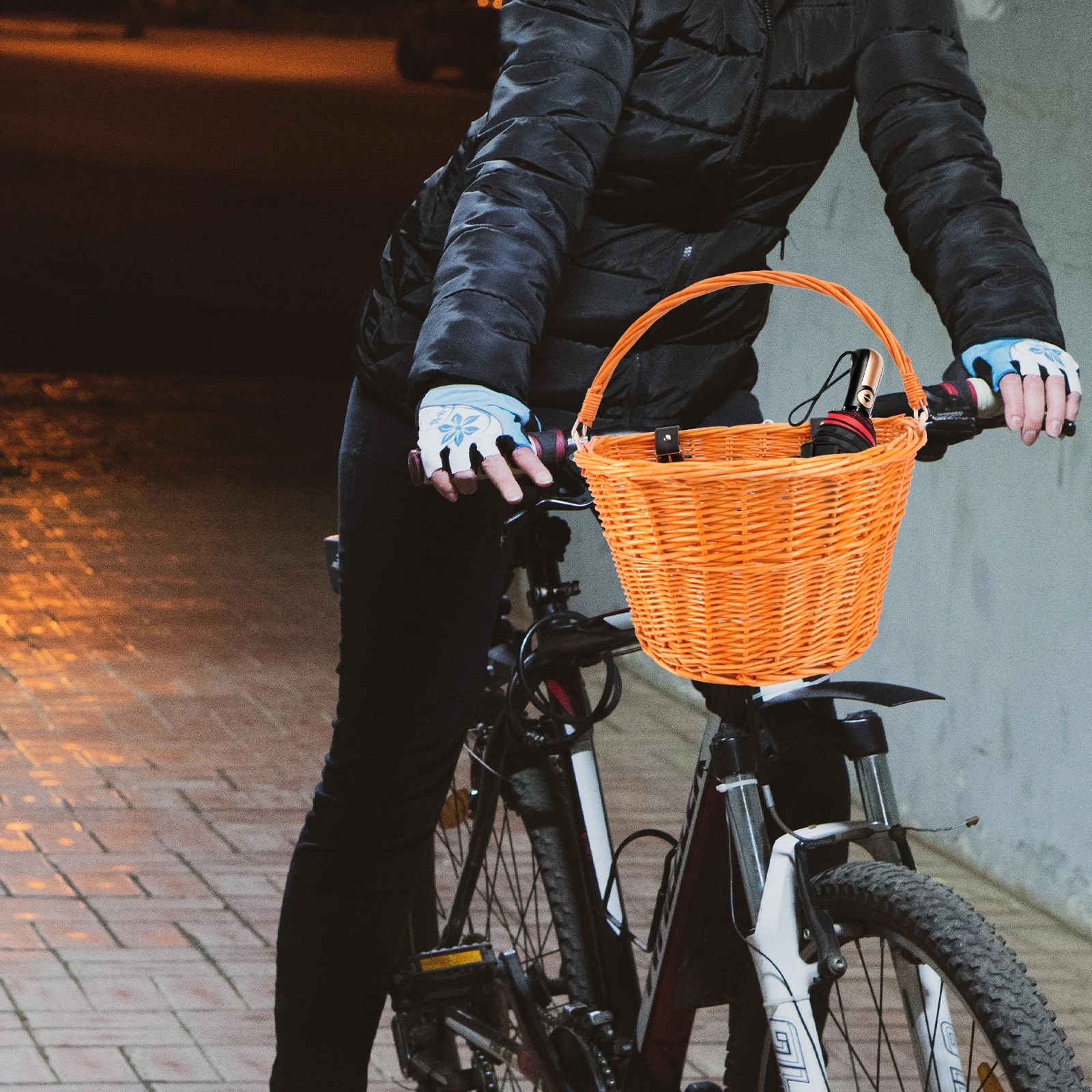 Electric Car Front Rattan Wicker Basket Premium Natural Willow Durable Large Storage Bucket Phone Umbrella Holder
Electric Car Front Rattan Wicker Basket Premium Natural Willow Durable Large Storage Bucket Phone Umbrella Holder