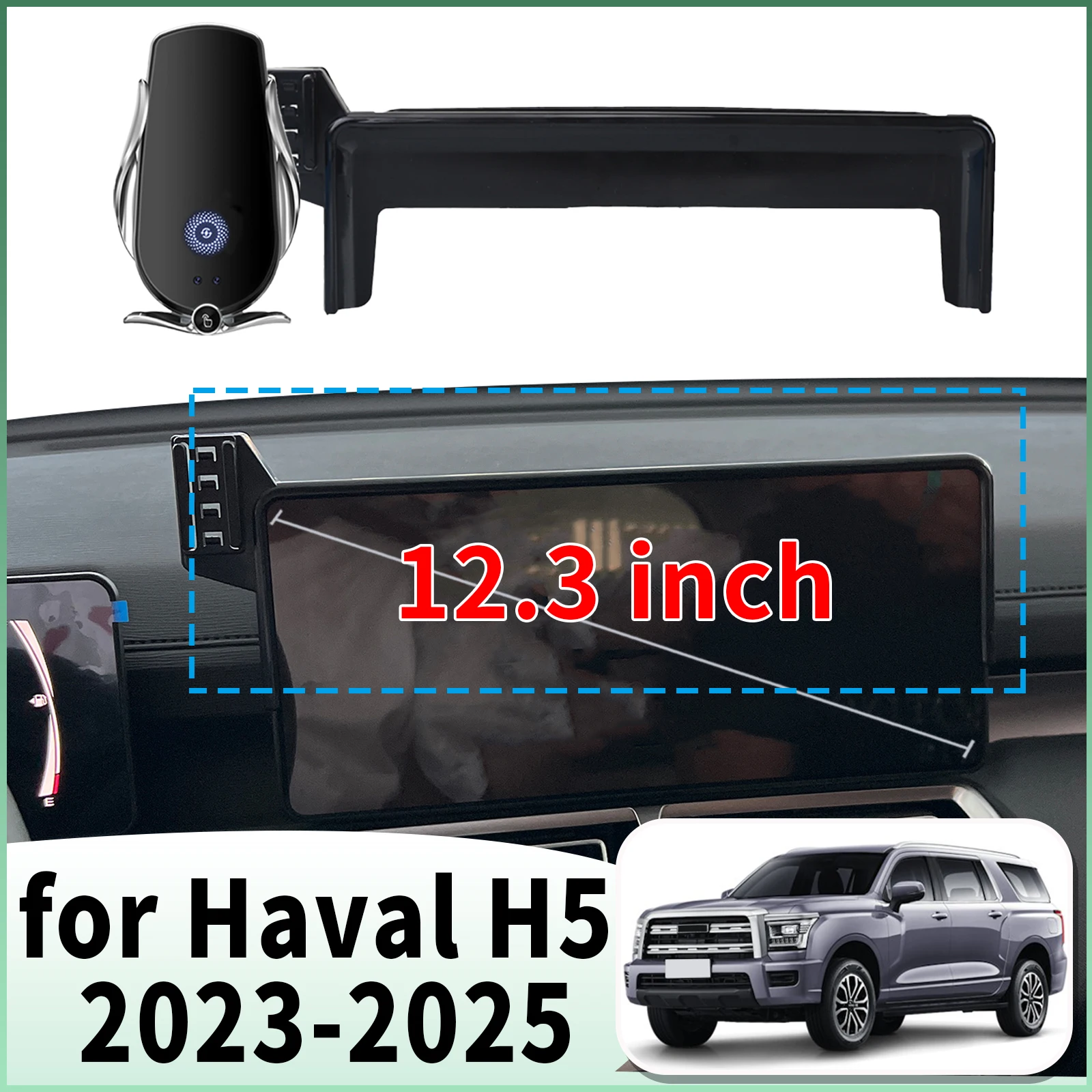 fit for Haval H5 2023 2024 2025 Specific Dashboard Navigation Phone Holder Mount Design Car accessoires
fit for Haval H5 2023 2024 2025 Specific Dashboard Navigation Phone Holder Mount Design Car accessoires
