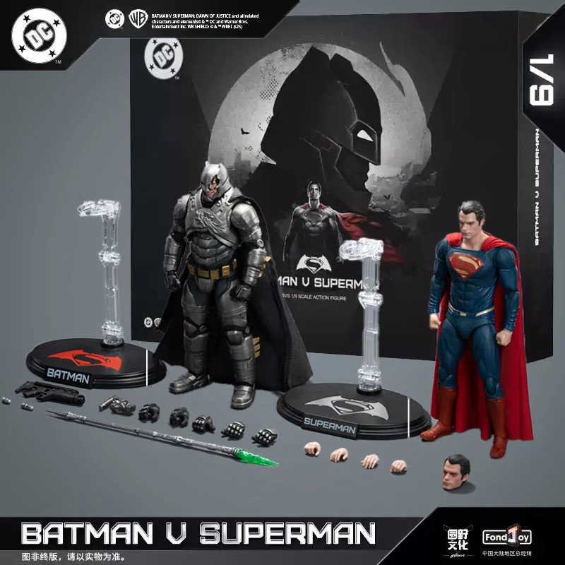 Fondjoy BVS 1/9 Figure Set Armored Batman Battle Damaged Superman Batman V Superman:Dawn Of Justice DC Collection Model Gift Toy
Fondjoy BVS 1/9 Figure Set Armored Batman Battle Damaged Superman Batman V Superman:Dawn Of Justice DC Collection Model Gift Toy