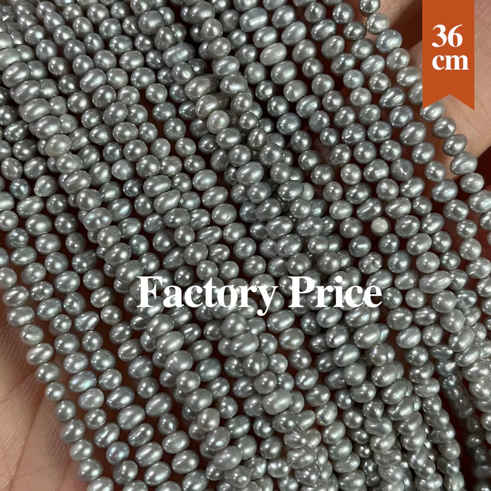 Punch Natural Gray Pearl Beads Small Pearl Loose Spacer Beaded for Women Making DIY Necklace Bracelet Accessories 3-3.5mm
Punch Natural Gray Pearl Beads Small Pearl Loose Spacer Beaded for Women Making DIY Necklace Bracelet Accessories 3-3.5mm
