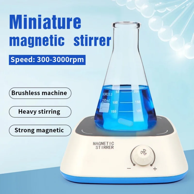 3L Mini Magnetic Stirrer 300-3000rpm Adjustable Speed Portable Laboratory Liquid Mixer
3L Mini Magnetic Stirrer 300-3000rpm Adjustable Speed Portable Laboratory Liquid Mixer