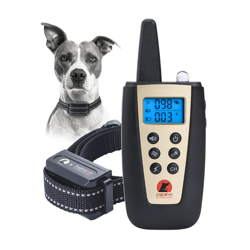 Pet Shock Collar Waterproof Rechargeable Dog Collar Training Modes Electric Anti Bark Dog Training Collar
Pet Shock Collar Waterproof Rechargeable Dog Collar Training Modes Electric Anti Bark Dog Training Collar