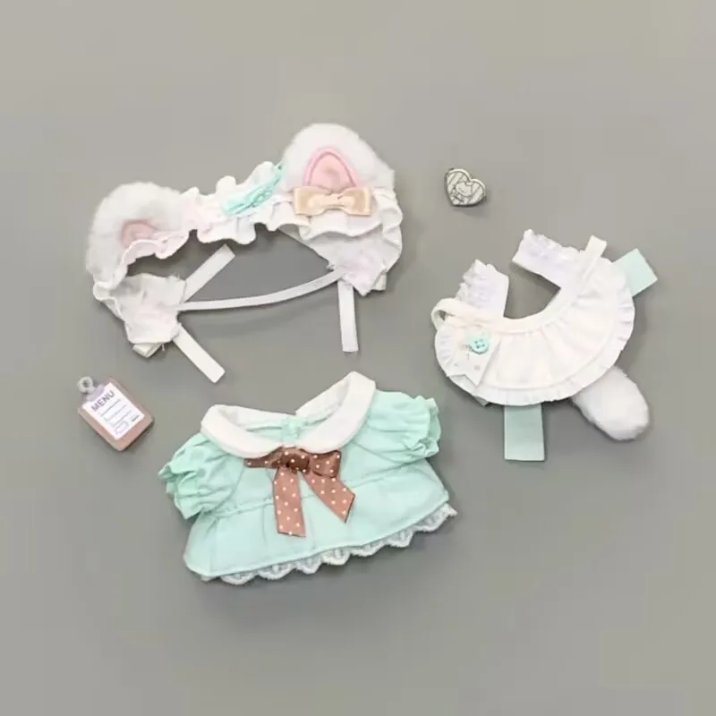 The "Boqiao Maid" set of cotton dolls from the new Afternoon Tea Party series of 10cm baby clothes is super cute and adorable
The "Boqiao Maid" set of cotton dolls from the new Afternoon Tea Party series of 10cm baby clothes is super cute and adorable
