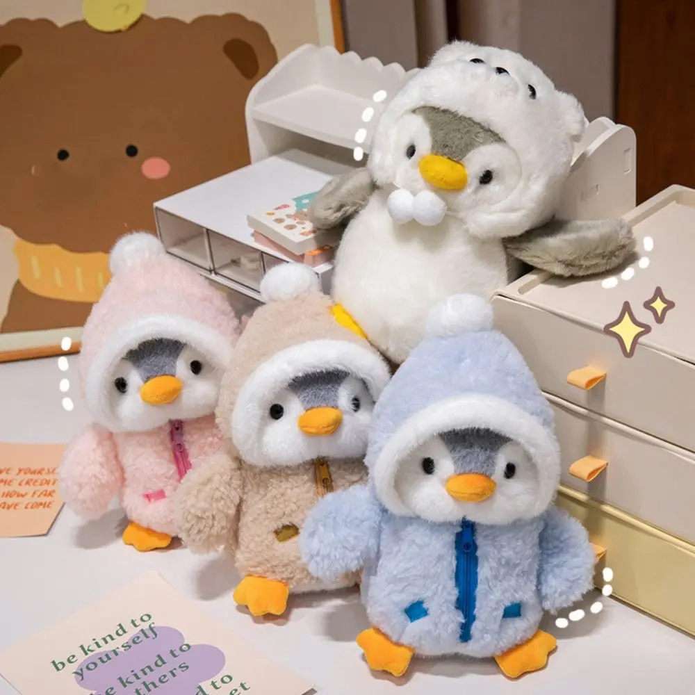 Wearing Clothes Hats Penguin with Hat Plush Toy Soft Penguin Baby Comforting Sleep Doll Funny Ins Plush Hat Penguin Toy
Wearing Clothes Hats Penguin with Hat Plush Toy Soft Penguin Baby Comforting Sleep Doll Funny Ins Plush Hat Penguin Toy