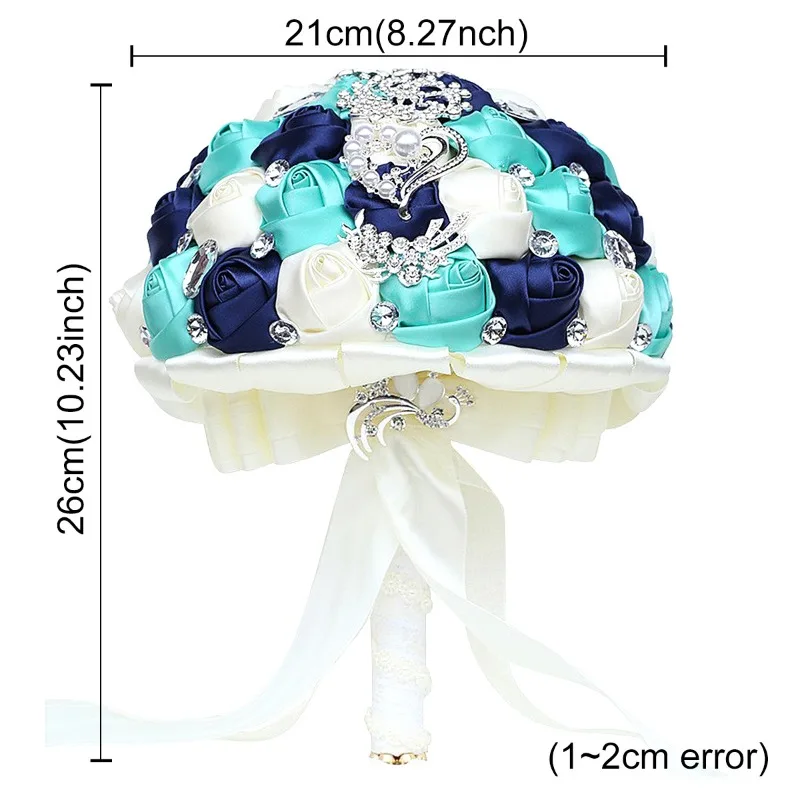 Rhinestone Bride Wedding Bouquet Wedding Decoration Wedding Supplies Factory Direct Wholesale, Good Supply W228D
Rhinestone Bride Wedding Bouquet Wedding Decoration Wedding Supplies Factory Direct Wholesale, Good Supply W228D
