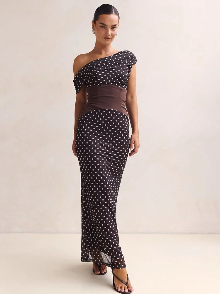 Elsains Ele Polka Dot Me Dr Sexy See tough Bal Long Skirt One oulder High Waist Polka Dot Women's Dr
Elsains Ele Polka Dot Me Dr Sexy See tough Bal Long Skirt One oulder High Waist Polka Dot Women's Dr