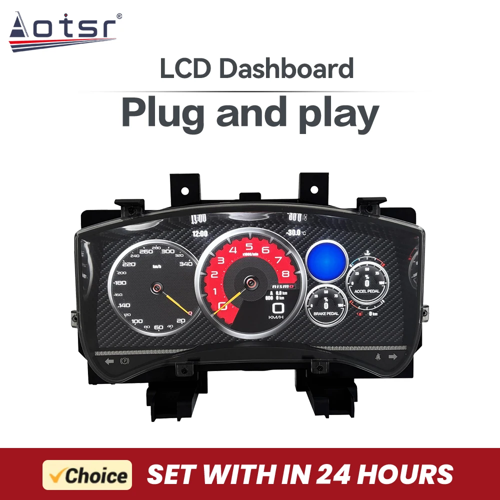 Features CarPlay functionality For Nissan GTR 2009-2017 12'' Digital Dashboard Cockpit Virtual Instrument LCD Gauge Upgrade Kit
Features CarPlay functionality For Nissan GTR 2009-2017 12'' Digital Dashboard Cockpit Virtual Instrument LCD Gauge Upgrade Kit