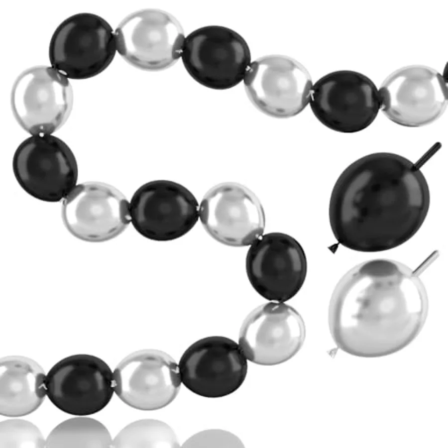 Linking Balloons, 100pcs 6 Inch Quick Link Long Balloons for Tying Balloon Arch, Tails Balloon Wall, for Wedding Anniversary En
Linking Balloons, 100pcs 6 Inch Quick Link Long Balloons for Tying Balloon Arch, Tails Balloon Wall, for Wedding Anniversary En