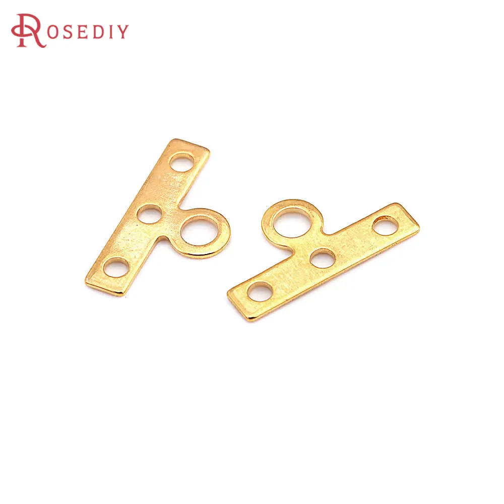18K Gold Color Brass Many Holes Long Oval Spacer Disk Necklace Bracelets Connect Charms High Quality Jewelry Making Supplies
18K Gold Color Brass Many Holes Long Oval Spacer Disk Necklace Bracelets Connect Charms High Quality Jewelry Making Supplies