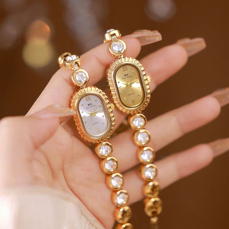 Deesio Diamond Watches For Women Luxury Brand Rhinestone Gold Clock Women Wristwatch Christmas Gifts
Deesio Diamond Watches For Women Luxury Brand Rhinestone Gold Clock Women Wristwatch Christmas Gifts