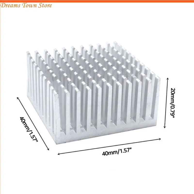 HX6A Aluminum Heatsink 4PCS 40x40x20mm Cooling Fin Radiator Heat Sink for Cooling GPU
HX6A Aluminum Heatsink 4PCS 40x40x20mm Cooling Fin Radiator Heat Sink for Cooling GPU