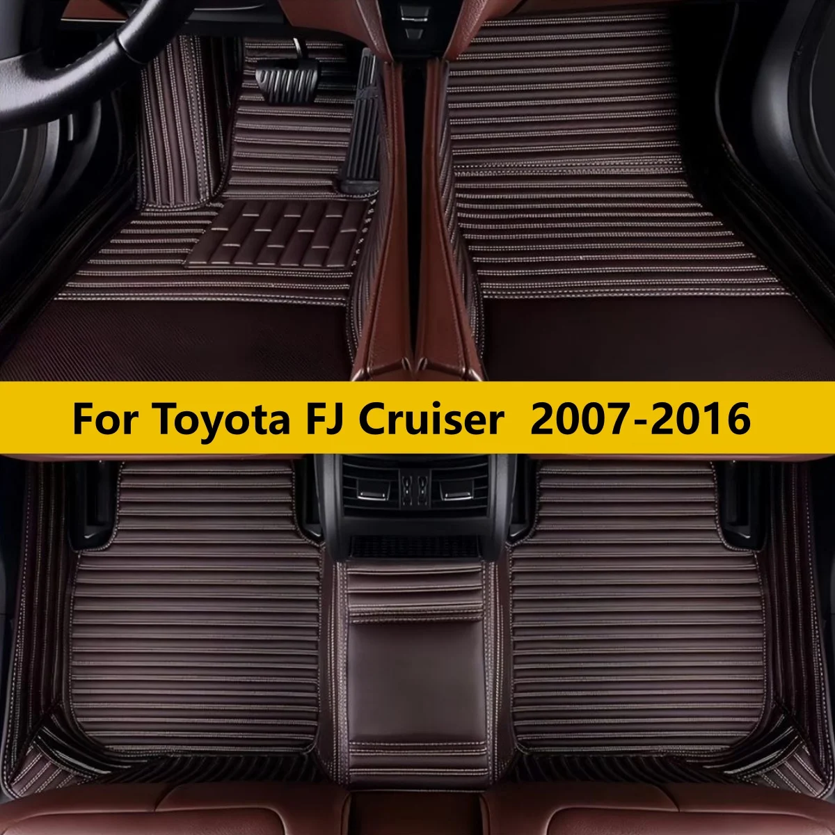 Автомобильные коврики на заказ для Toyota FJ Cruiser 2007-2016 годов выпуска, аксессуары для интерьера автомобиля
Автомобильные коврики на заказ для Toyota FJ Cruiser 2007-2016 годов выпуска, аксессуары для интерьера автомобиля