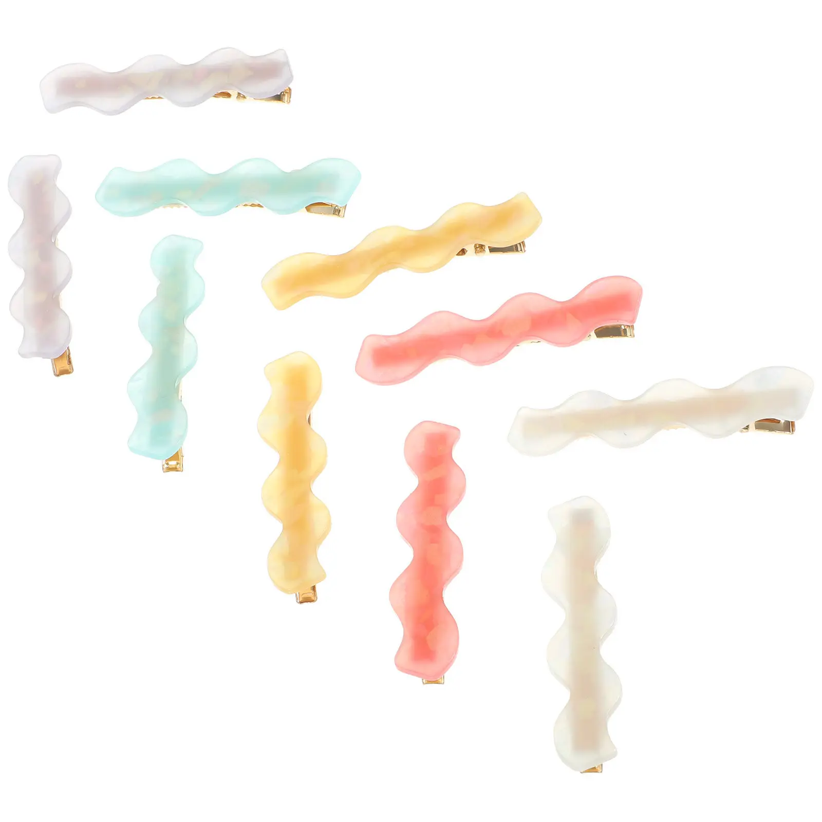 10Pcs Hair Clips Wave Design Small Alligator Hairpins for Women Fine Hair Firm Hold Daily Wear Party Wedding Accessories
10Pcs Hair Clips Wave Design Small Alligator Hairpins for Women Fine Hair Firm Hold Daily Wear Party Wedding Accessories