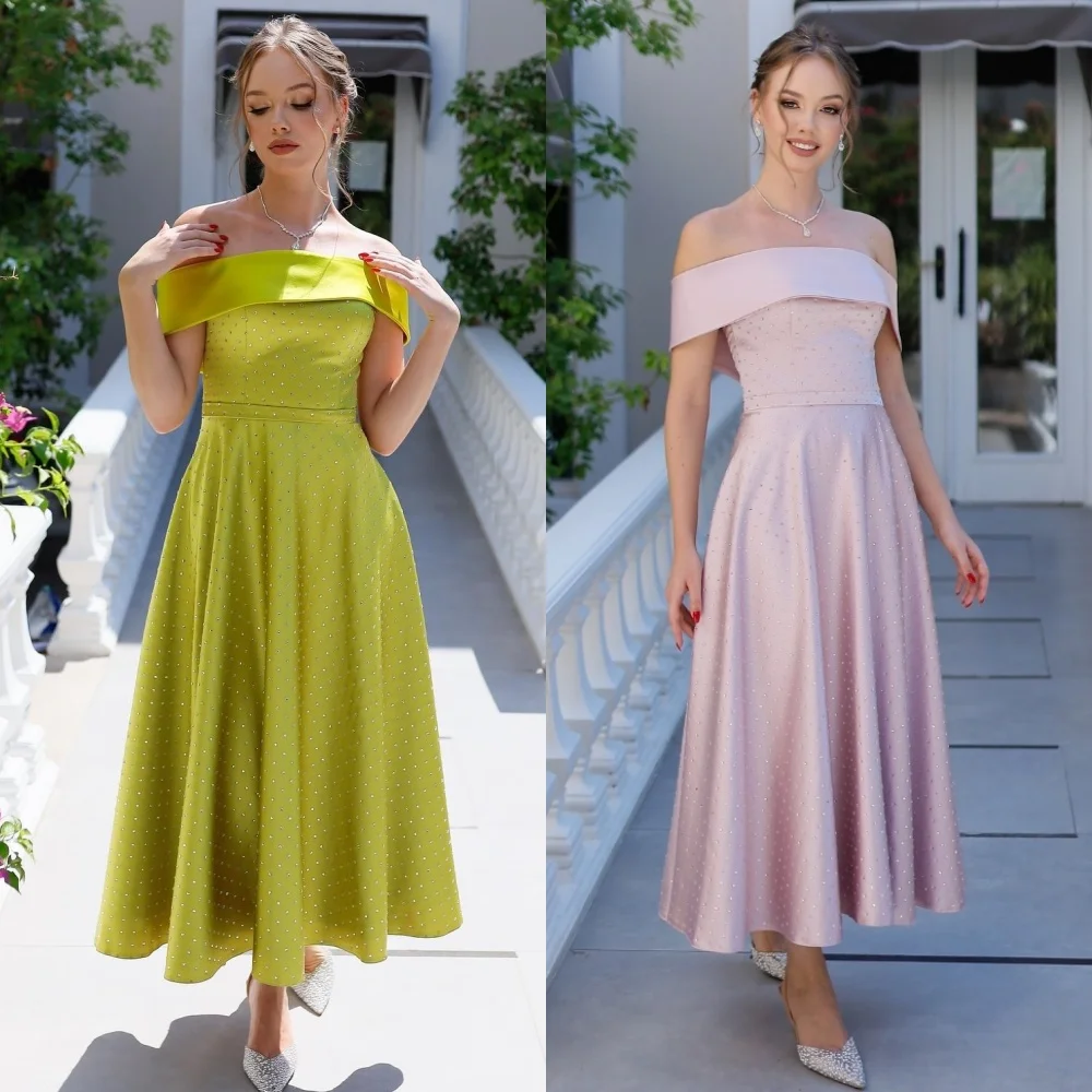 Chinese Style Jersey Pleat A-line Off-the-shoulder Short Dresses Cocktail Dresses Classic Exquisite Modern Style Pastrol Unisex
Chinese Style Jersey Pleat A-line Off-the-shoulder Short Dresses Cocktail Dresses Classic Exquisite Modern Style Pastrol Unisex