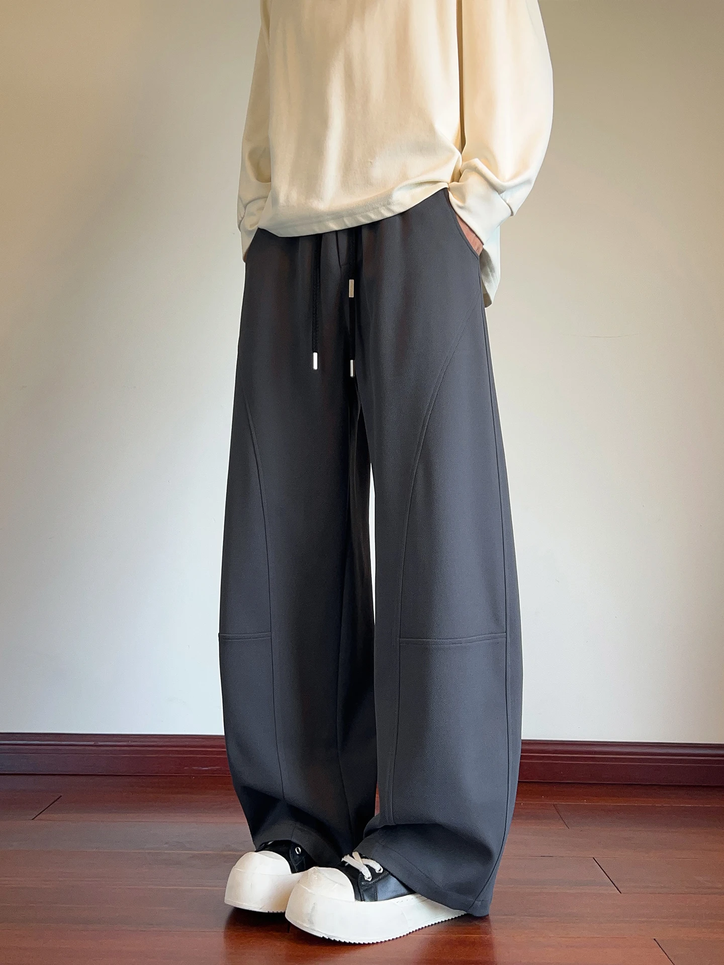 Повседневные мужские брюки свободного кроя в стиле пэчворк, осенне-зимние, прямые, широкие, из смесового полиэстера со спандексом, приятные к коже, дышащие
Повседневные мужские брюки свободного кроя в стиле пэчворк, осенне-зимние, прямые, широкие, из смесового полиэстера со спандексом, приятные к коже, дышащие