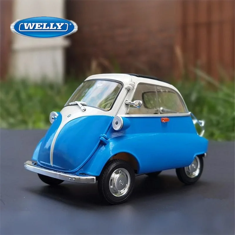 WELLY 1:18 BMW Egg Isetta Alloy Mini Car Model Diecast Metal Classic Retro Vehicle Car Model Simulation Collection Kids Toy Gift
WELLY 1:18 BMW Egg Isetta Alloy Mini Car Model Diecast Metal Classic Retro Vehicle Car Model Simulation Collection Kids Toy Gift