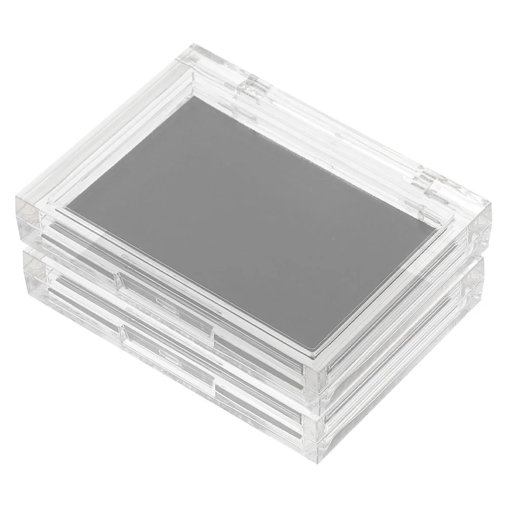 2Pcs Magnetic Empty Palette AS Material Transparent Makeup ganizer Storage Solution Eyeshadow Highlighter
2Pcs Magnetic Empty Palette AS Material Transparent Makeup ganizer Storage Solution Eyeshadow Highlighter