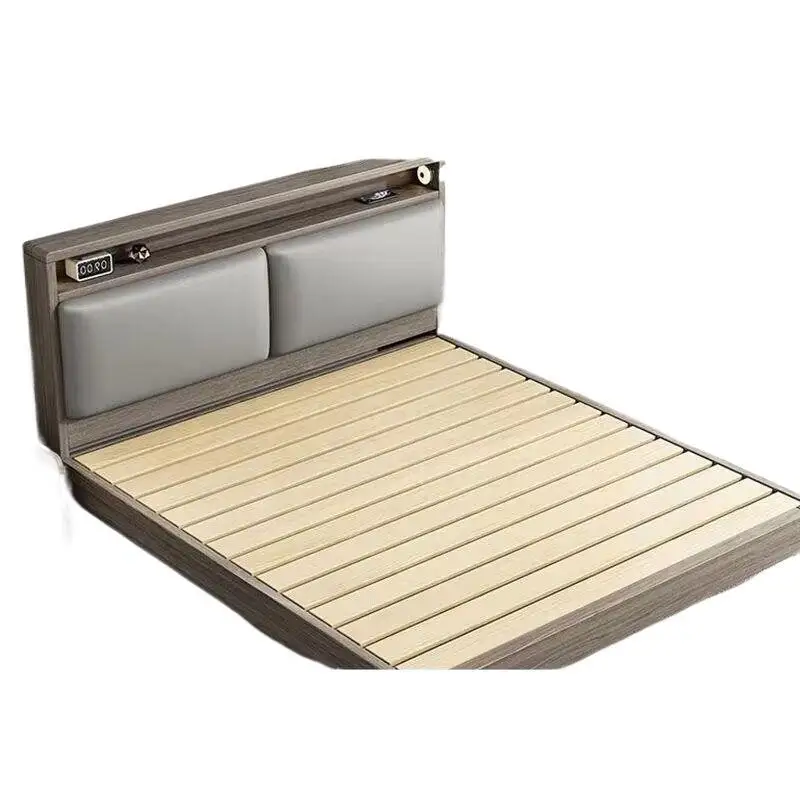 Bed Solid wood bed Household master bedroom 1.8 * 2 meters double bed Rental room 1.5 meters Small apartment simple
Bed Solid wood bed Household master bedroom 1.8 * 2 meters double bed Rental room 1.5 meters Small apartment simple