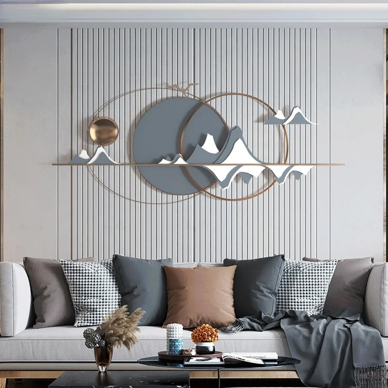 Wall Decoration Living Room Background Wall Hanging Wrought Iron Wall Decoration Mural
Wall Decoration Living Room Background Wall Hanging Wrought Iron Wall Decoration Mural