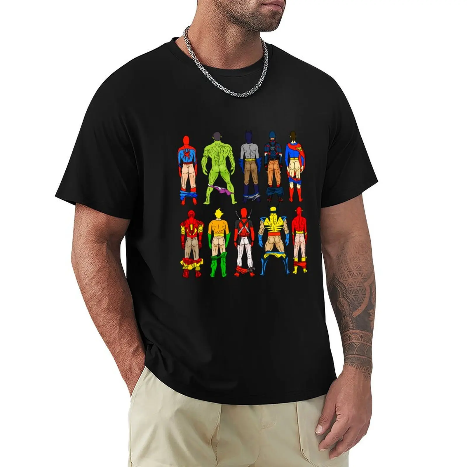 Trending 1 - 40Superhero Butts Essential TShirt1131 T-Shirt anime clothes summer shirt oversizeds cotton t shirt men
Trending 1 - 40Superhero Butts Essential TShirt1131 T-Shirt anime clothes summer shirt oversizeds cotton t shirt men
