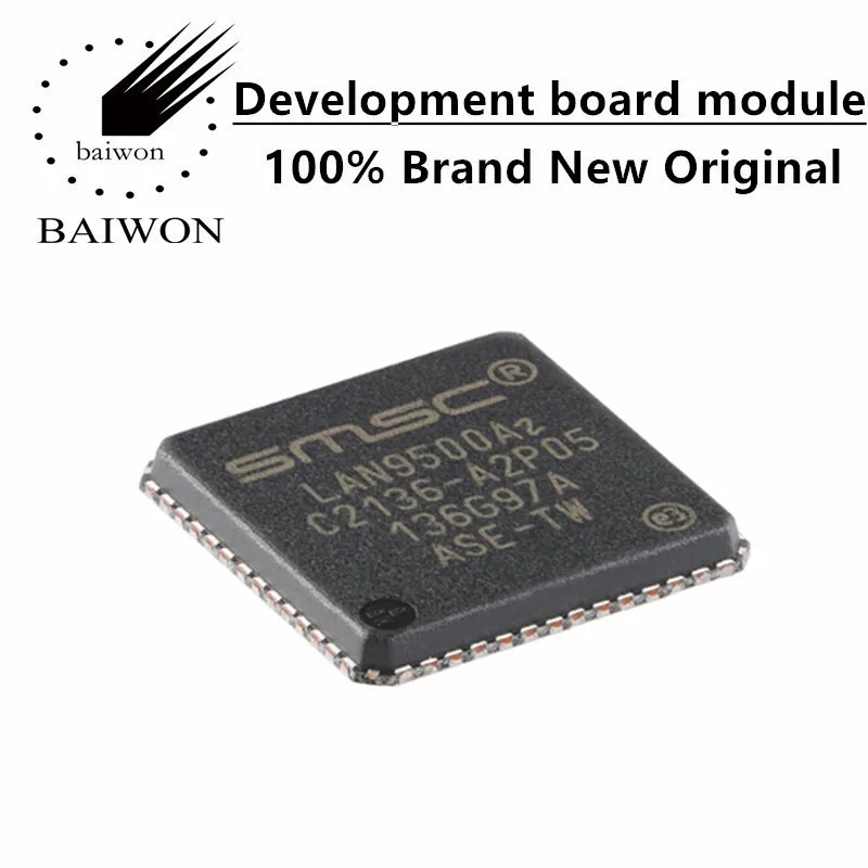 LAN9500AI-ABZJ QFN-56 Ethernet Controller Chip
LAN9500AI-ABZJ QFN-56 Ethernet Controller Chip