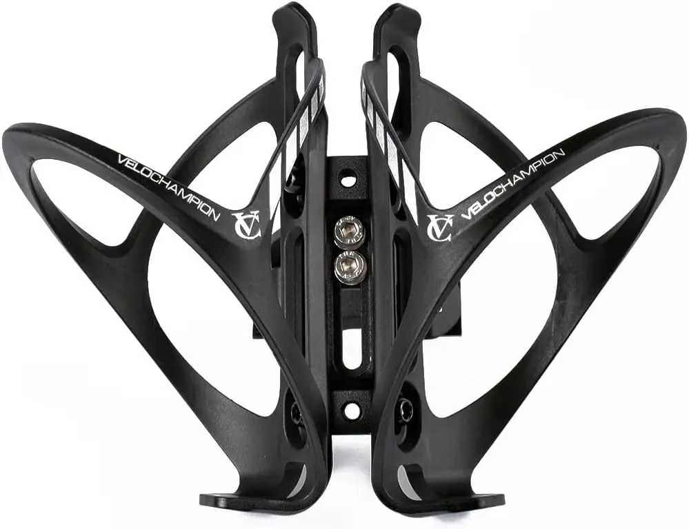 Dual Bike Bottle Cage Holder for 2 Bottles up to 750ml, Adjustable for Saddle Rails 50-70mm
Dual Bike Bottle Cage Holder for 2 Bottles up to 750ml, Adjustable for Saddle Rails 50-70mm