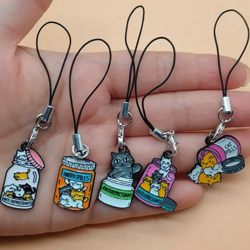 5pcs alloy cat lanyard, suitable for hanging accessories on mobile phone bags, the best choice for gifts
5pcs alloy cat lanyard, suitable for hanging accessories on mobile phone bags, the best choice for gifts